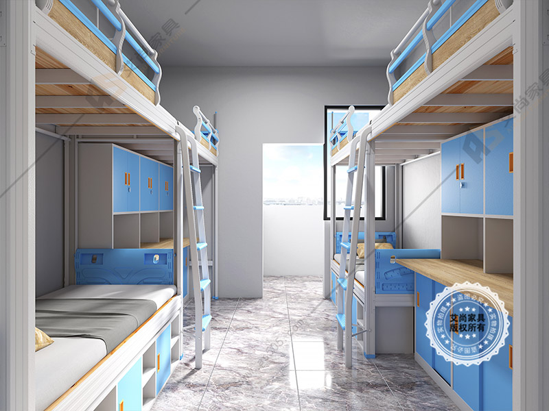 大學生連體公寓床