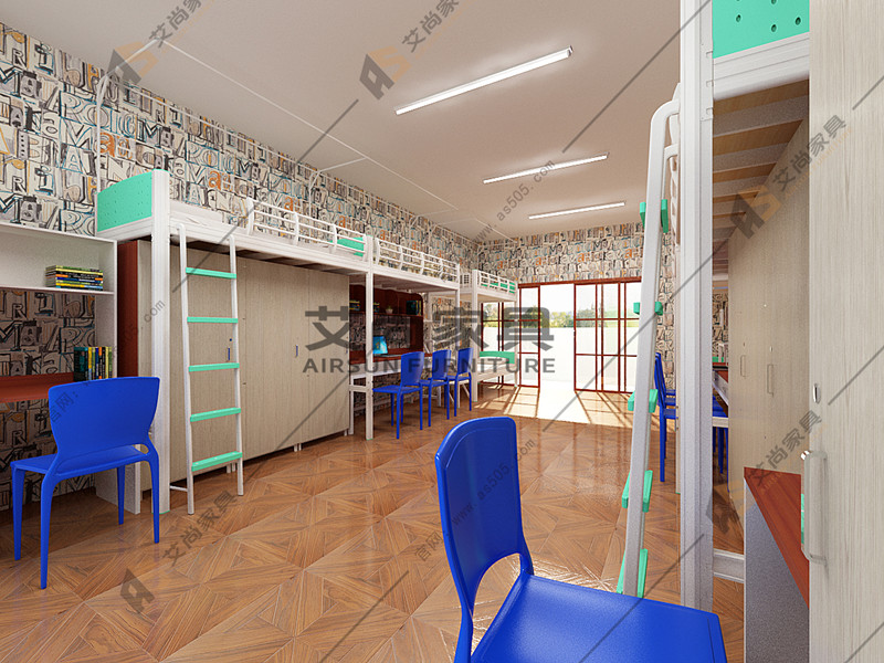 學(xué)生連體公寓床 學(xué)生連體公寓床